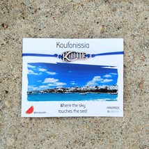 Greek Island Bracelet - Koufonissia, Greek Summer Bracelet, Flip Flop Surfer Bra - £10.91 GBP