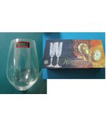CRYSTAL D&#39;ARQUES 6 CHAMPAGNE FLUTE MASQUERADE-RIEDEL MERLOT WINE GLASSES... - €108,09 EUR
