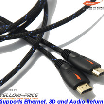 3Ft Hdmi Cable 0.92M Video Cord Bluray Dvd Xbox Ps 3 4 Wii U Lcd Hd Tv 1080P Usa - £11.05 GBP