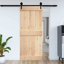 Door NARVIK 100x210 cm Solid Wood Pine - £82.50 GBP