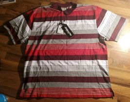 Ablanche 6XL Polo Shirt Stripes Short Sleeve New York MSRP $54.50 - £37.89 GBP