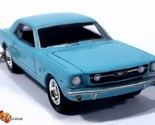  RARE KEY CHAIN  1964 ½ 1965/66 BLUE FORD MUSTANG GT COUPE CUSTOM GREAT ... - $48.98