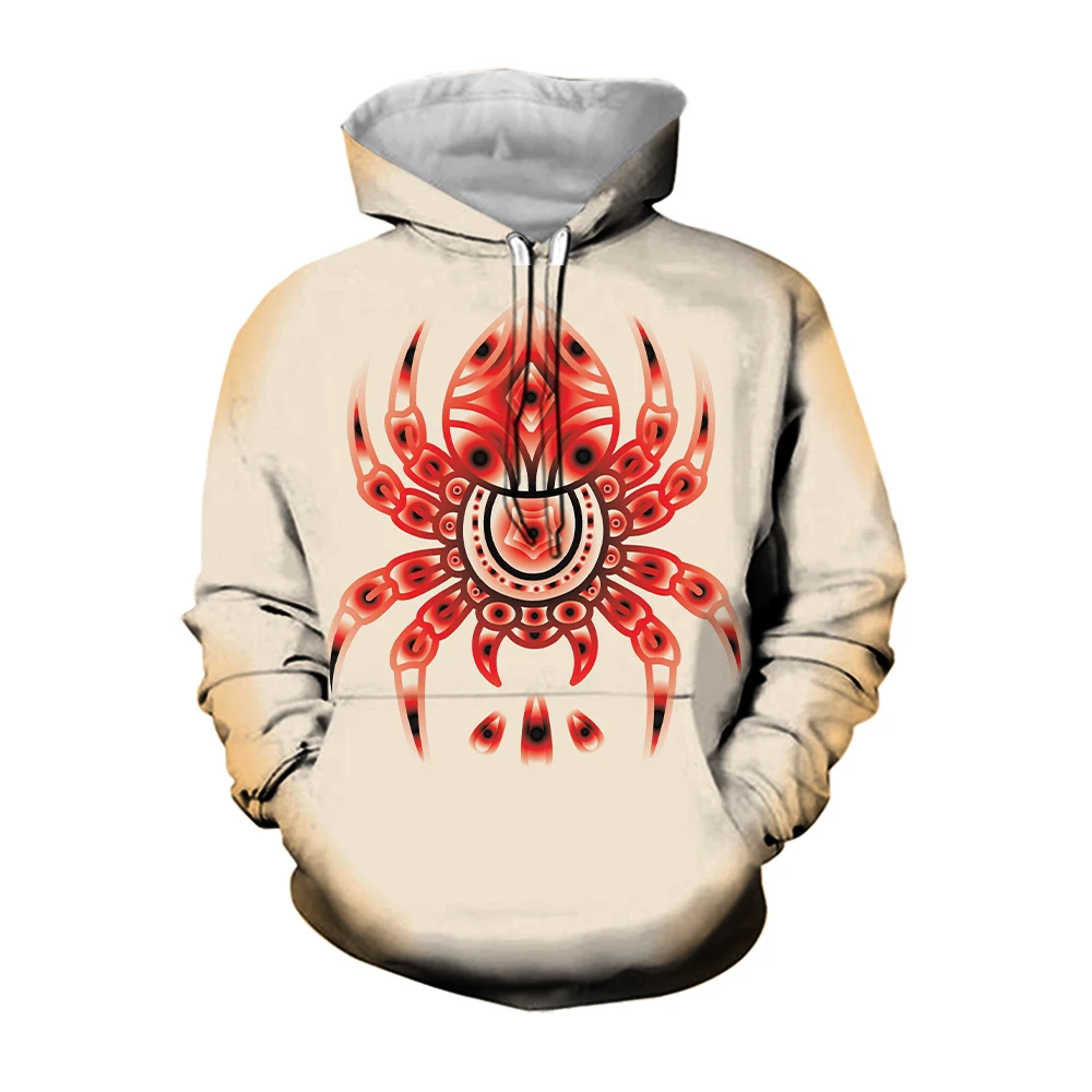 Jumeast 3d Printed Spider War Robot Hoodies Boxing Day Aesthetic Hooded s Overfi - £167.61 GBP