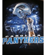 CAROLINA PANTHERS  New with tags SKY HELMET T-Shirt BLACK shirt NFL LICE... - $33.83 CAD+