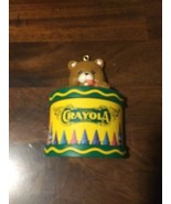 Vintage 1992 Crayola Bear Christmas Ornament Binney &amp; Smith - $3.82 CAD