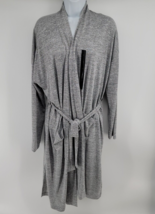 Banana Republic Womens LuxeSpun Tie Duster Cardigan Sweater Size L Grey - £30.92 GBP
