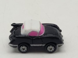 Micro Machines ‘55 Chevy Corvette Coupe Black W/Silver Tail Lights, 1986... - £5.10 GBP