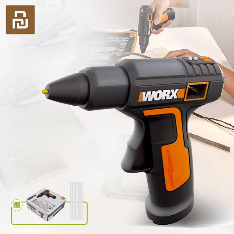 Youpin Worx 4V Melt Hot Glue  WX890 Electric Glue  Rechargeable Wireless Repair  - £148.45 GBP