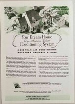 1936 Print Ad American Radiator Conditioning System Air Dream House New York,NY - £10.67 GBP