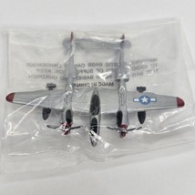 Lockheed P-38 Lightning Fighter Bomber Aircraft Diecast Model Dyna-Flites #A109 - £10.91 GBP