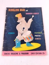 ✅ Circus Magazine 1949 Ringling Bros Barnum Bailey Souvenir Program - $14.84