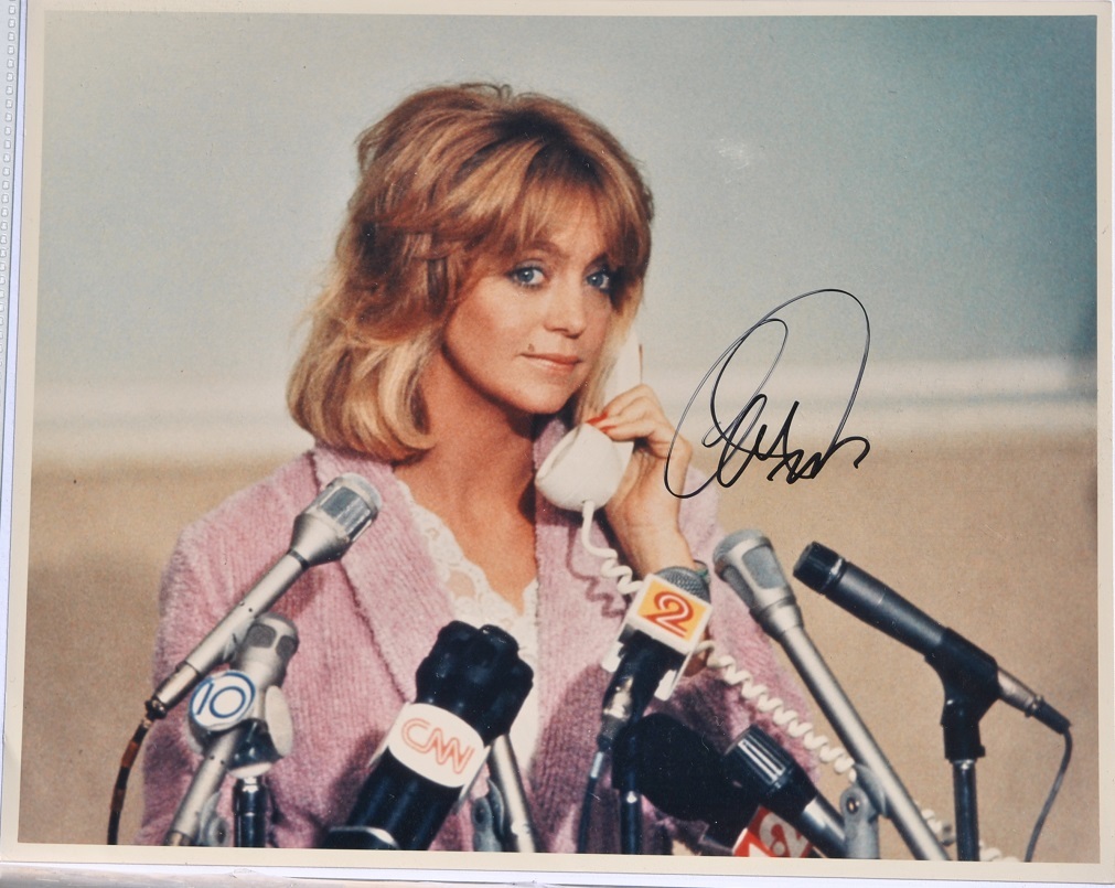 GOLDIE HAWN SIGNED PHOTO - Protocal - Private Benjamin - Overboard - Bir... - $129.00