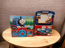 Thomas &amp; Friends Spills &amp; Thrills, &amp; Let’s Go Thomas Storybook Magnetic ... - £9.86 GBP