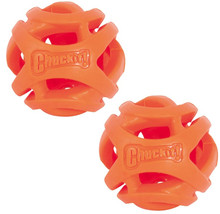 Chuckit Breathe Right Fetch Ball Dog Toy Small - 2 count Chuckit Breathe... - £17.24 GBP