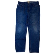 Vtg L L Bean Mens Classic Fit 100% Cotton Denim Blue Jeans, Size 40 x 36 - £17.22 GBP