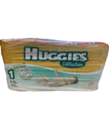 Vintage 1992 Huggies Ultra Trim Diapers with Leak Lock, Size 1, 40 ct - $83.60 CAD