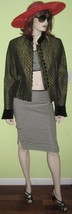 Vintage Women&#39;s  BELLESSA Quilted Cropped Jacket Made in CANADA  - £51.95 GBP