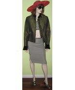Vintage Women&#39;s  BELLESSA Quilted Cropped Jacket Made in CANADA  - $88.90 CAD