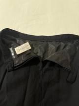 Sag Harbor Petite S22023 Women's Black Rear Zip & Slit Pull-On Skirt Size 12P image 5