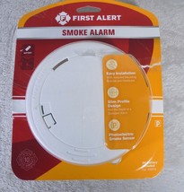 First Alert Slim Photoelectric Smoke and Fire Alarm with 10-Year Battery... - $8.79