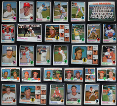 1973 Topps Baseball Cards Complete Your Set U You Pick From List 1-220 - £2.34 GBP+