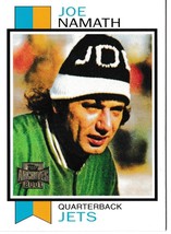 2001 Topps Archives Joe Namath #140 Football Trading Card New York Jets - £1.57 GBP