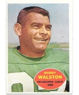 Bobby Walston Philadelphia Eagles NFL Trading Card #86 Topps 1960 VERY H... - £33.90 GBP