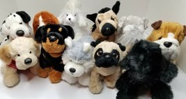 Webkinz Plush Dog Pug, Dalmatian, Shepherd, Schnauzer Rottweiler, Poodles &amp; More - £39.92 GBP