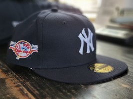 New Era 5950 NY Yankees 1947 World Series Navy Blue Fitted Baseball Hat Men - $49.00