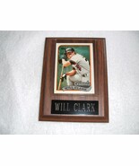 OLD VTG Will Clark plaque w/the SF Giants - $27.46 CAD