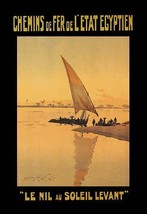 Le Nil au Soleil Levant (Sunrise on the Nile) 20 x 30 Poster - £20.77 GBP