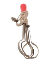 Vintage A&amp;J Hand-Crank Manual Egg Beater Red Wood Handle Pat 1923 - €8,07 EUR