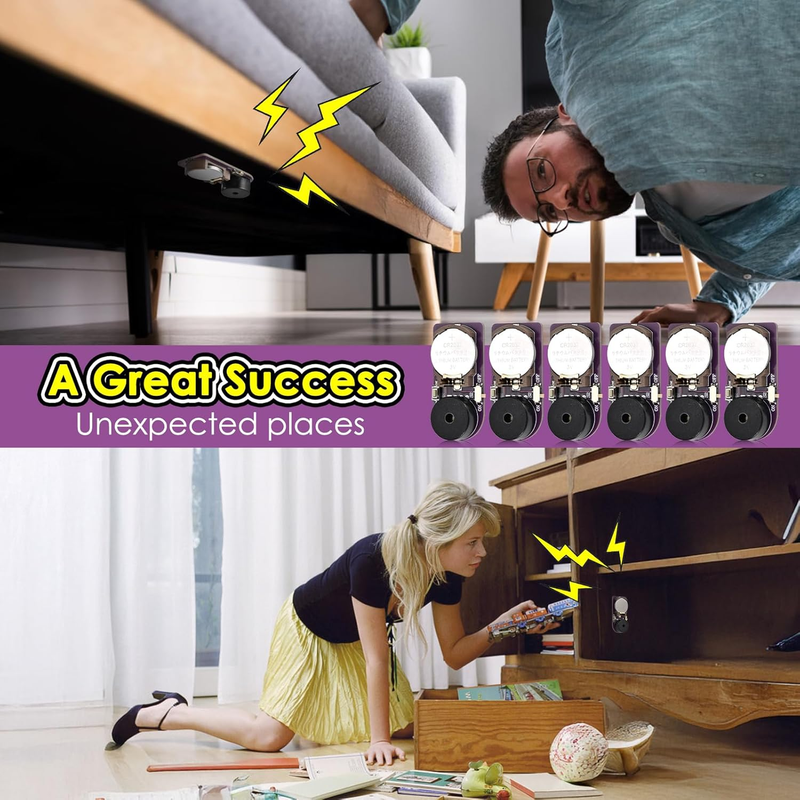 6 Pcs Cricket Noise Maker Prank, Annoyatron Cricket Chirping Pranks Stuff Kit Gi Item image 5