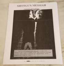 Shotgun Messiah Fanclub Recruiting Advertisement - £8.17 GBP