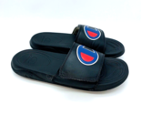 Champion Unisex Adjustable Strap Slide Sandals- Black, Men 8 / Women 10 ... - $15.39
