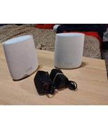 NETGEAR Orbi RBR20 WiFi Tri-band AC2200 Router Tested Works LOT Of 2 - $825.95 MXN