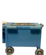 Fisher Price Loving Family Dollhouse Blue Barbecue Grill BBQ, Barbeque Rare - £7.06 GBP