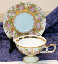 Royal Vienna by Japanese Arnart Cups &amp; Saucers (2Sets) Gold Cups &amp; Blue ... - €41,34 EUR