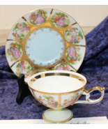 Royal Vienna by Japanese Arnart Cups &amp; Saucers (2Sets) Gold Cups &amp; Blue ... - €41,34 EUR