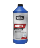 Super Tech DOT 3 Brake Fluid, 32 oz - $10.39