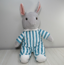 Kohls Cares Goodnight Moon Bunny Rabbit Blue Striped Plush Wise Brown Margaret - $8.90