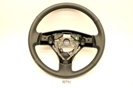 New OEM Steering Wheel Toyota Solara 2004-2006 Black Gray Leather Wrap indents - $94.05