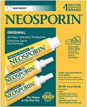 Neosporin Original Ointment First Aid Antibiotic Treatment 3 Pack Value Pack  ( - £29.50 GBP