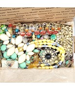 Mixed Jewelry Lot C. 2+lbs Mixed Vintage-Modern Wearable, Arts &amp; Crafts,... - $23.94