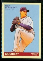 2009 Upper Deck Goudey Baseball Trading Card #175 Felix Hernandez Mariners - £6.61 GBP