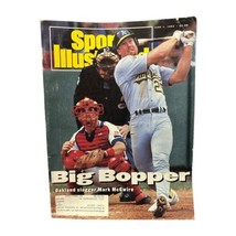 Sports Illustrated SI Magazine Mark McGwire Oakland A&#39;s June 1, 1992 - £6.15 GBP