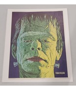 VINTAGE 1975 APC Frankenstein 11x14 Glow in the Dark Poster - £63.10 GBP