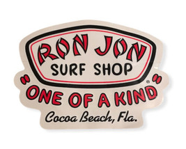 Ron Jon Surf Shop Original One Of A Kind Cocoa Beach Florida Decal Sticker - £3.80 GBP