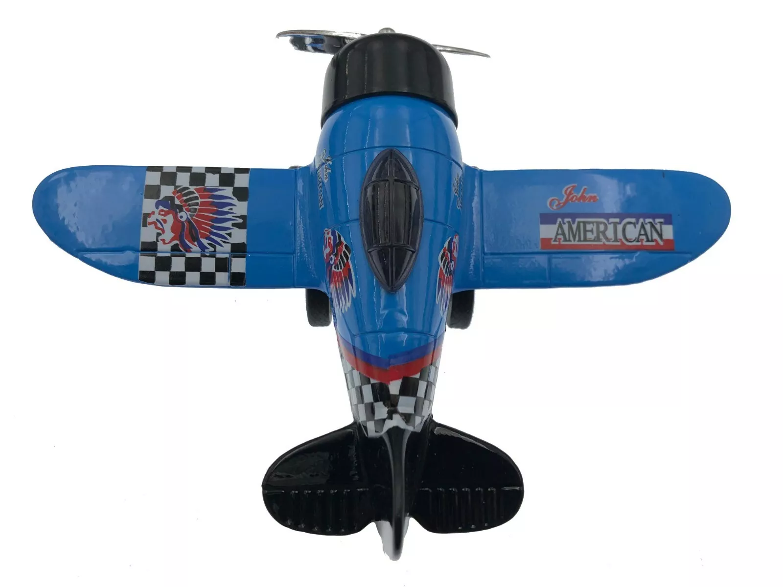 New Diecast 5&quot; Classic Wing Pre-Wwii Military Aircaraft Diecast Model Toy Plane  - £14.66 GBP