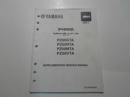 2011 Yamaha Phazer Venture Lite PZ50GTA PZ50RTA Supplementary Service Ma... - $35.20